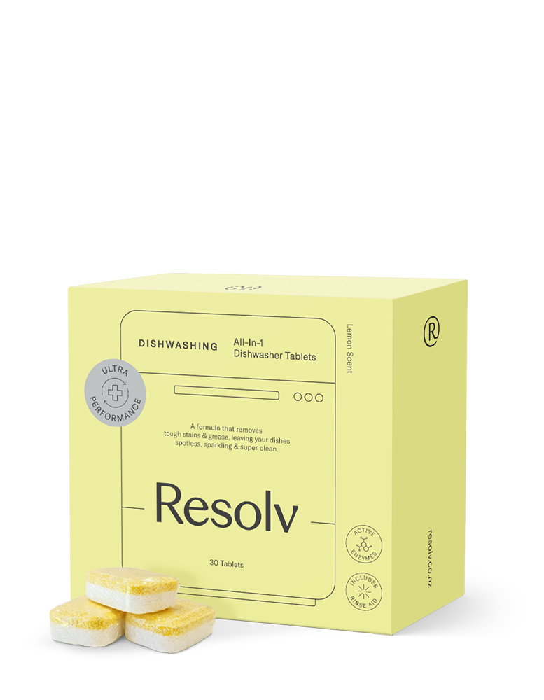 Resolv Dishwashing Tablets Lemon Scent